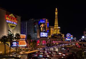 Las Vegas Blick auf den Strip
